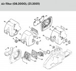 Stihl 034 Gasoline Chainsaw Spare Parts